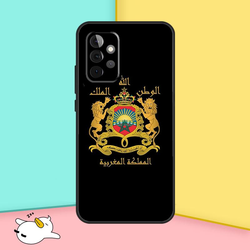Morocco Flag Case For Samsung Galaxy A55 A35 A25 A15 A51 A71 A12 A32 A52 A13 A33 A53 A14 A34 A54 Cover