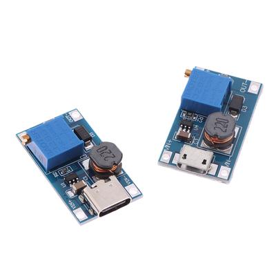 1Pz Convertitore Step Up CC a CC Convertitore Boost Modulo di Alimentazione MT3608 Interfaccia Mico Tipo-C Modulo di Alimentazione Regolatore di Tensione CC
