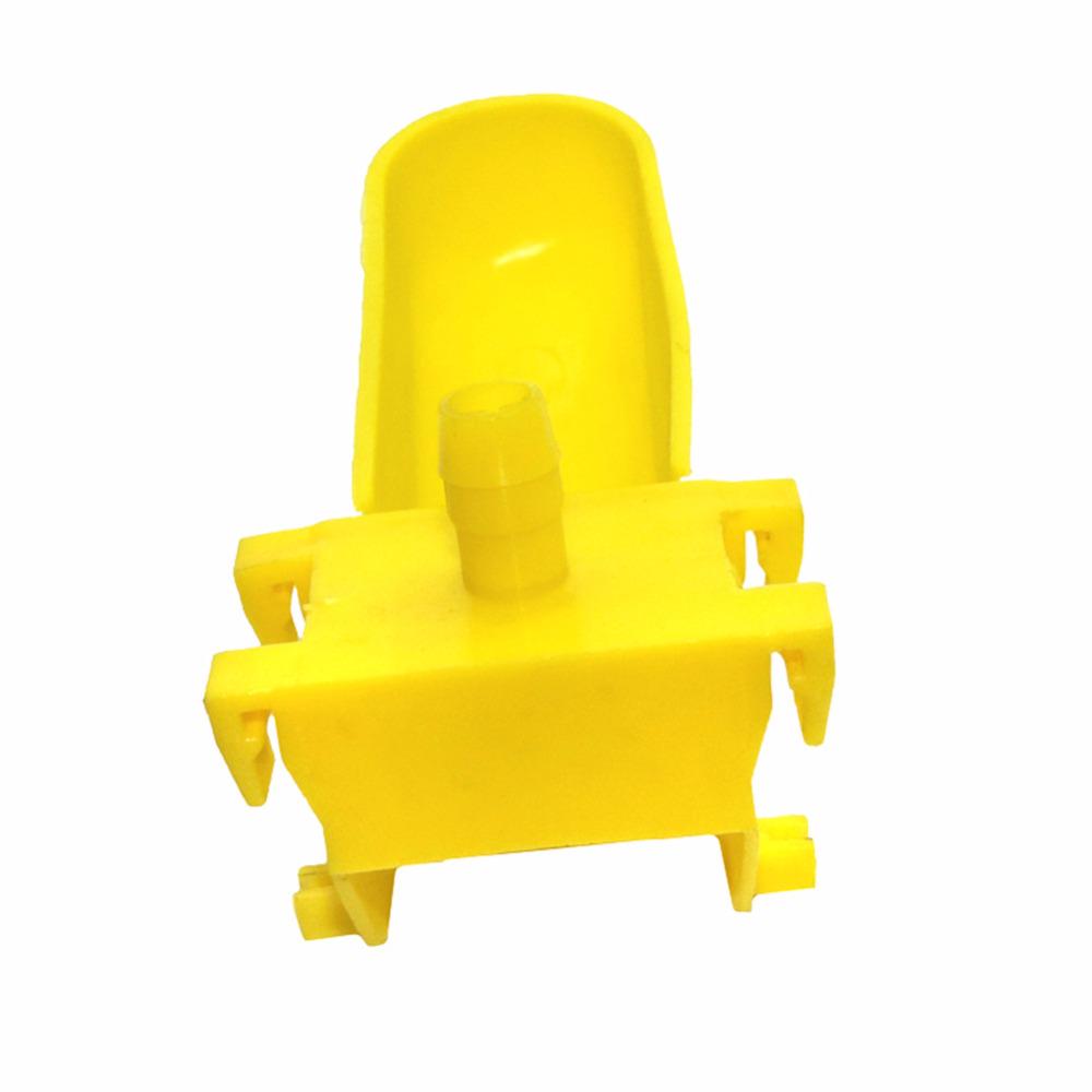 50 Sets Birds Automatic Waterer Cups 9.5mm Connection Tee For Chick Quail Pigeon All Kinds Of Birds Drinking Water