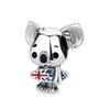 925 Silver Charms Camera Suitcase London Bus Love Beads Fit Bracelets Necklaces Jewelry For Women