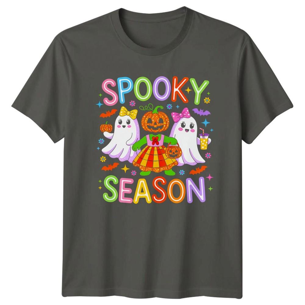 Spooky Season Halloween Holidays Unisexs TShirt Unisexs Tee Graphic Unisex Top b S