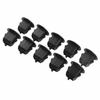 For Volvo S40/S60/S80 Car Fasteners Trim Clips 2x2cm/0.7x0.7inch