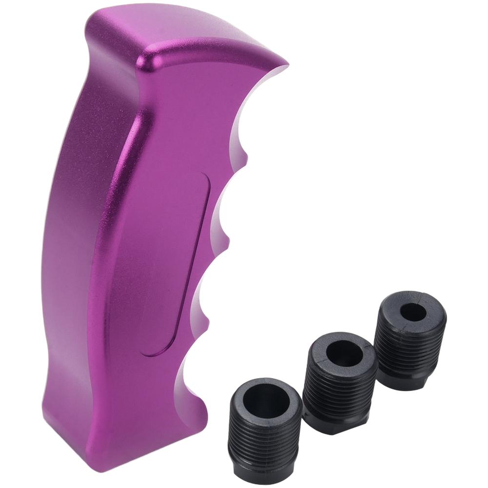 Car Gear Shift Knob Handle Replacement Aluminum Alloy for Manual Transmission Vehicles with Ergonomic Grip and Fit