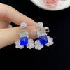 Sace Gems Klasický zirkonový prsten ze slitiny mědi Náušnice Přívěsek Náhrdelník Soupravy šperků Dárky na svatbu