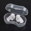 1 Pair Swimming Earplugs Silicone Waterproof Non-Slip Ear Plugs Friendly To Skin Noise Reduction Ear Plugs Swim Training Equipment