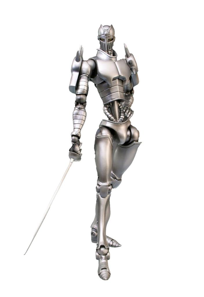 Super Action Statue Bizarre Adventure Part Silver Chariot 160mm PVC ABS Nylon Painted Action Figure "JoJo's 3" Approx. & &