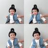 Cute Hair Accessories Baby Boy Girl Cosplay Wig Hat Cap Hairpiece New Year Christmas Children Kids Headwear Photograph Props