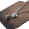 Retro Coffee & Tea Cup Pendant Necklace - Unique Sweater Chain Accessory