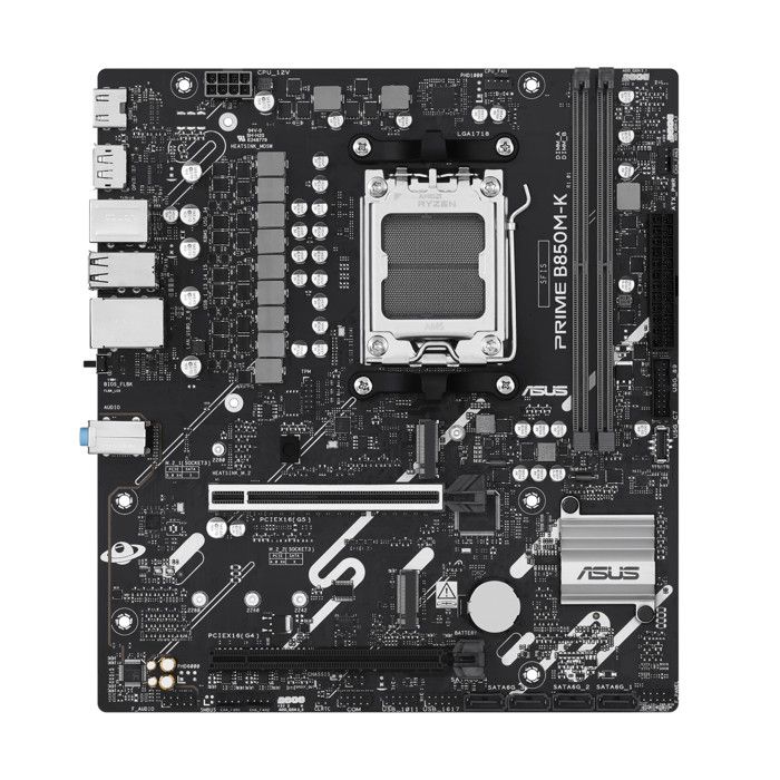 Asus PRIME B850M-K Scheda Madre AMD B850 Socket AM5 Micro ATX Per Ryzen 7000/8000/9000