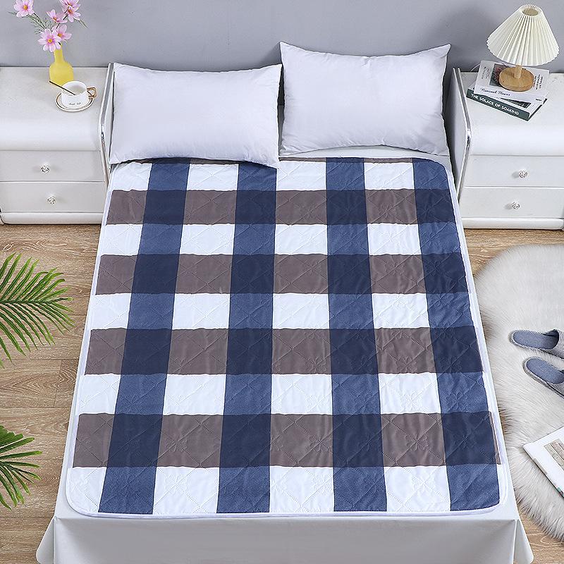Waterproof Washable Mattress Urine Mat Reusable Waterproof Mattress Protector Cartoon Bed Protector Adult Elder Incontinence Bed Sheet Pad