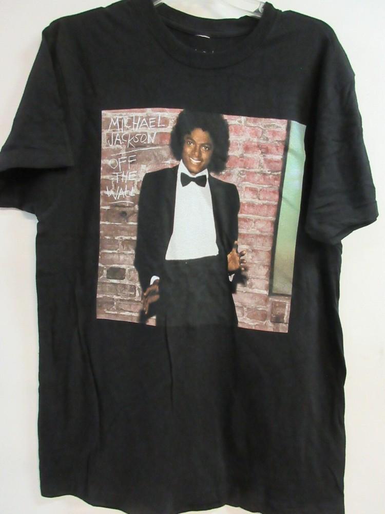 MICHAEL JACKSON OFFICIAL MERCH OFF THE WALL BAND CONCERT MUSIC LARGE Unisex T-Shirt