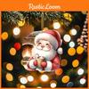 Car Acrylic Cartoon Ornament With Santa Claus Design For Decoration Vehicle