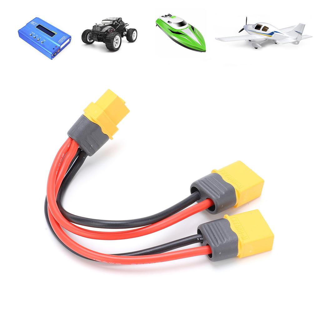 Cablu Serie Y 2 Conectori XT60 Tată la 1 Conector XT60 Mamă pentru RC Lipo