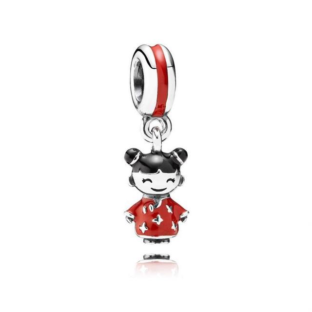 New Comb &Scissors Fire Hydrant Dangle Charm Bead Fit Original Fashion Bracelet Pendant Diy Jewelry For Women Gift