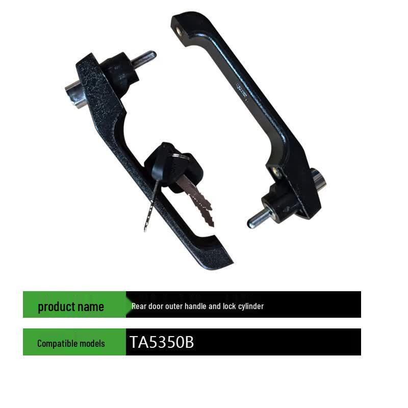 Pudi TA5350B Rear Car Door Handle & Lock Cylinder