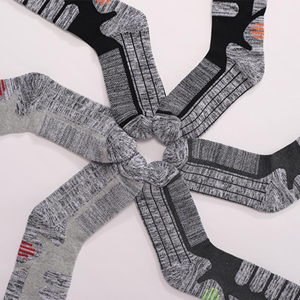 Chaussettes de ski longues pour sports d'hiver chaussettes de randonnée ski et snowboard