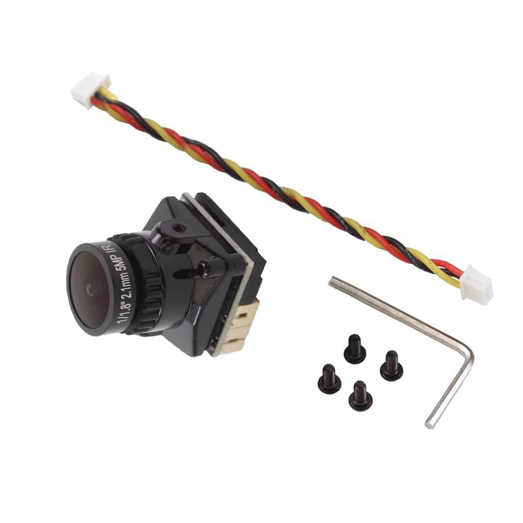 DC5-40V Wide Voltages Micro 1800TVL Camera Highly Resolution FPV Camera 2.1mm Lens Improve Flying Experience for Drones
