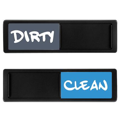 Clean Dirty Dishwasher Magnet Indicator Sign Large Text Magnetic Dishwasher Sign Dishwasher Refrigerator Magnet Kitchen Supplies