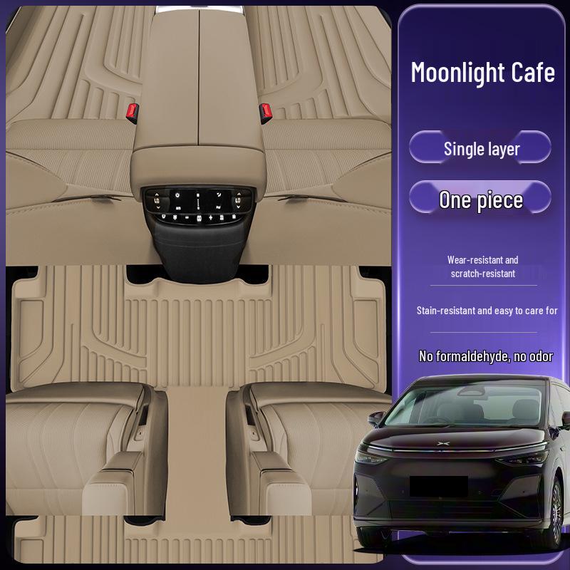XPeng X9 Eco-Friendly Double-Layer Waterproof & Dustproof Car Floor Mats