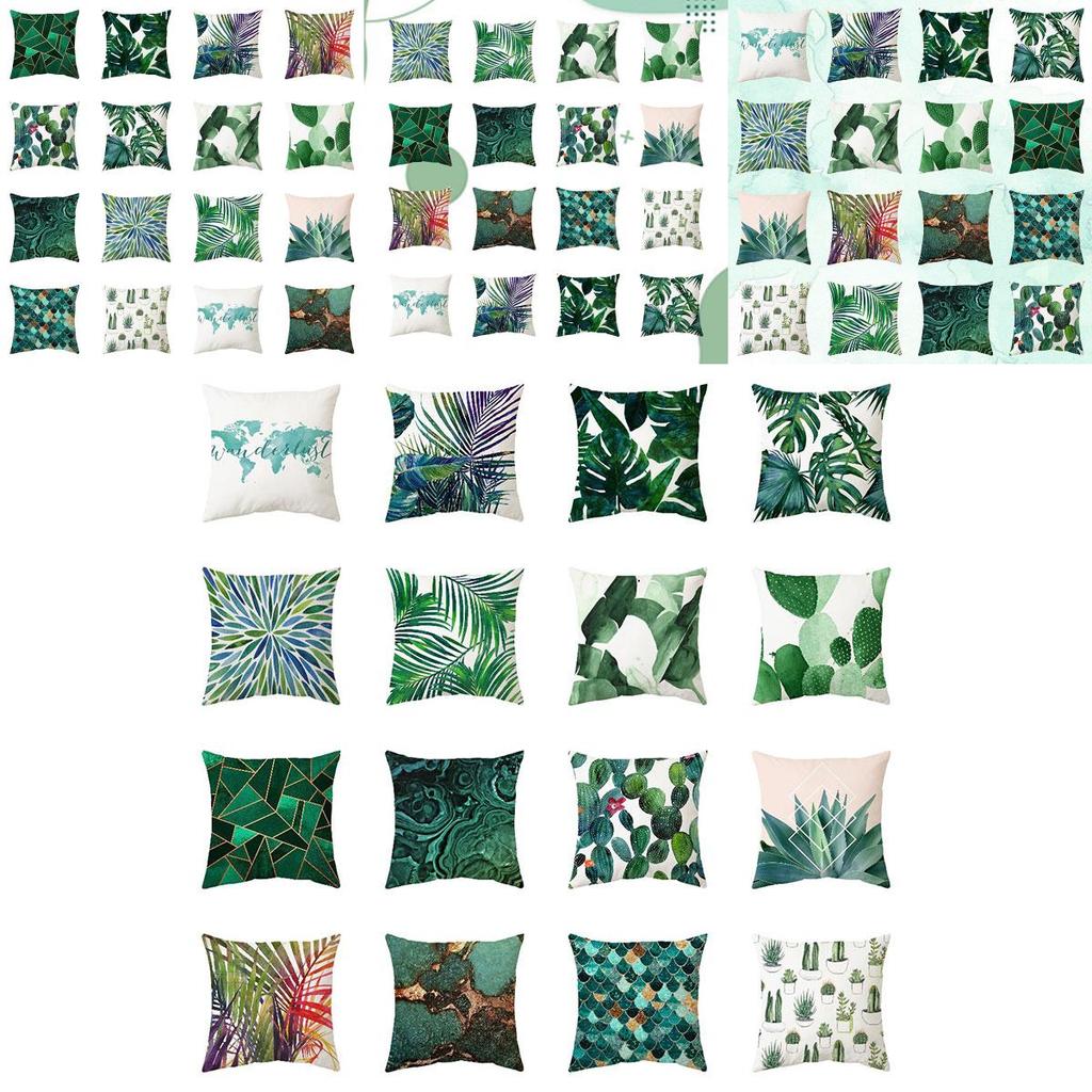 Printed Waterproof Garden Cushion Covers Perfect For Outdoor Sofa Decor 45x45cm