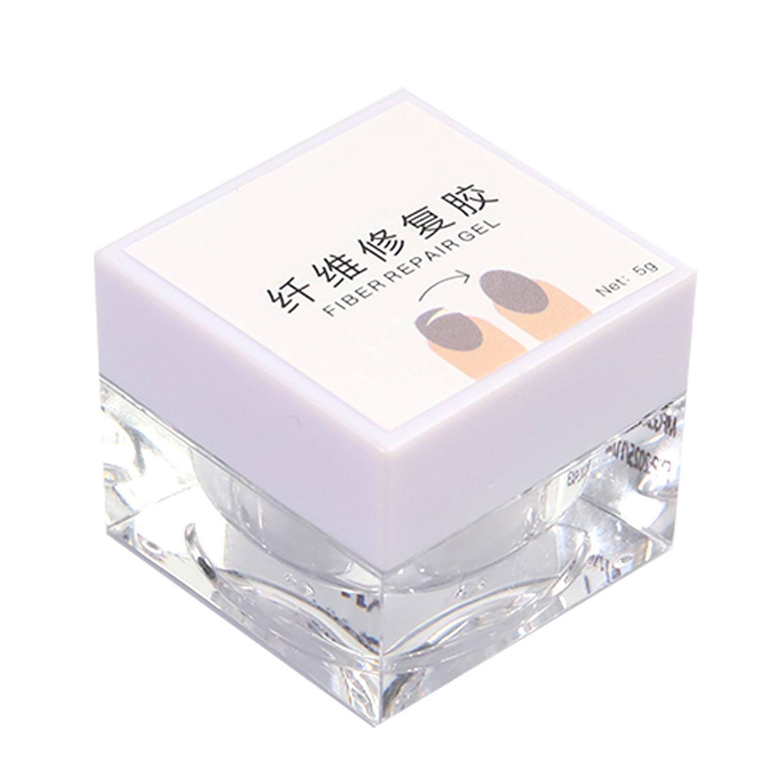 

Профессиональный гель для восстановления ногтей с волокнами для здоровых и красивых ногтей, подходит для слабых и ломких ногтей