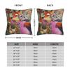 Zootopia 2 Copricuscino per Cuscino da Divano in Poliestere, Commedia Animata, Federa Originale per Cuscino, Decorazione per la Casa
