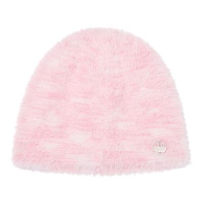 KIRSH Mohair Metal Logo Beanie [Pink]