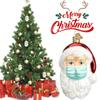 Resin Santa Claus Christmas Tree Ornaments Pendant Hanging Gifts Xmas Decor for Home Party