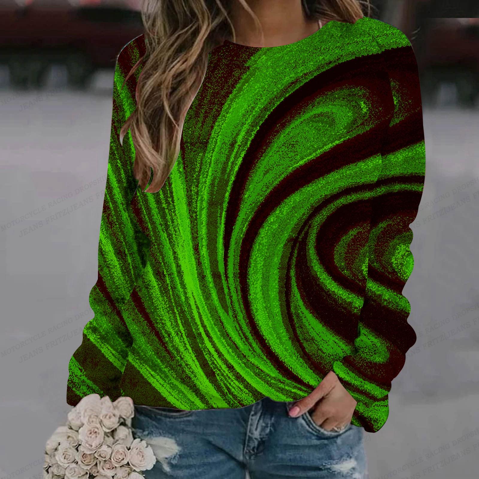 

Масляная живопись толстовка с капюшоном Женская мода толстовки с капюшоном Толстовка Y2k толстовка с круглым вырезом Одежда Роскошные пуловеры Reinbow толстовки для девочек Пальто Весна 5XL