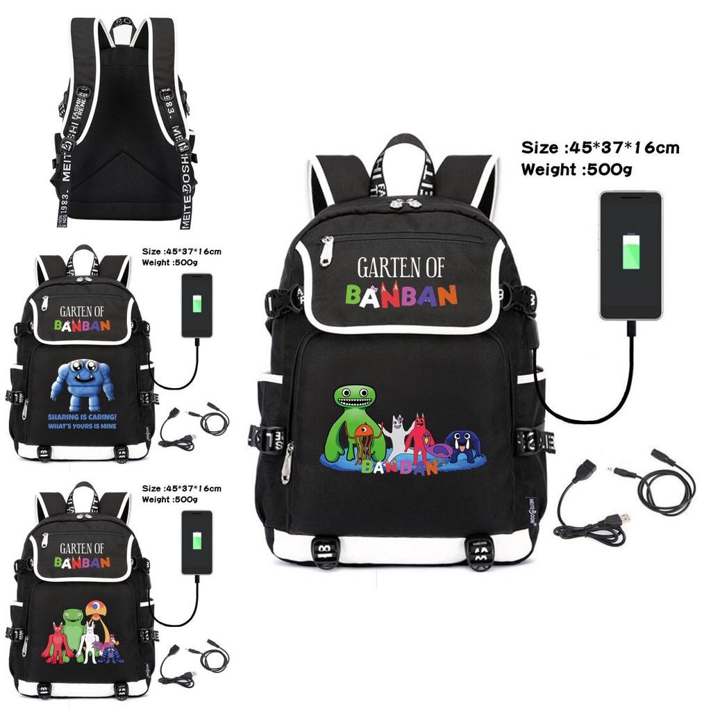 Garten Of Banban Large-capacity Waterproof Usb Charging Schoolbag Backpack Gifts