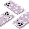 Coque de téléphone simple Marguerite pour iPhone 17 Air 16 16E 15 14 Plus Pro Max Film Coque Rigide