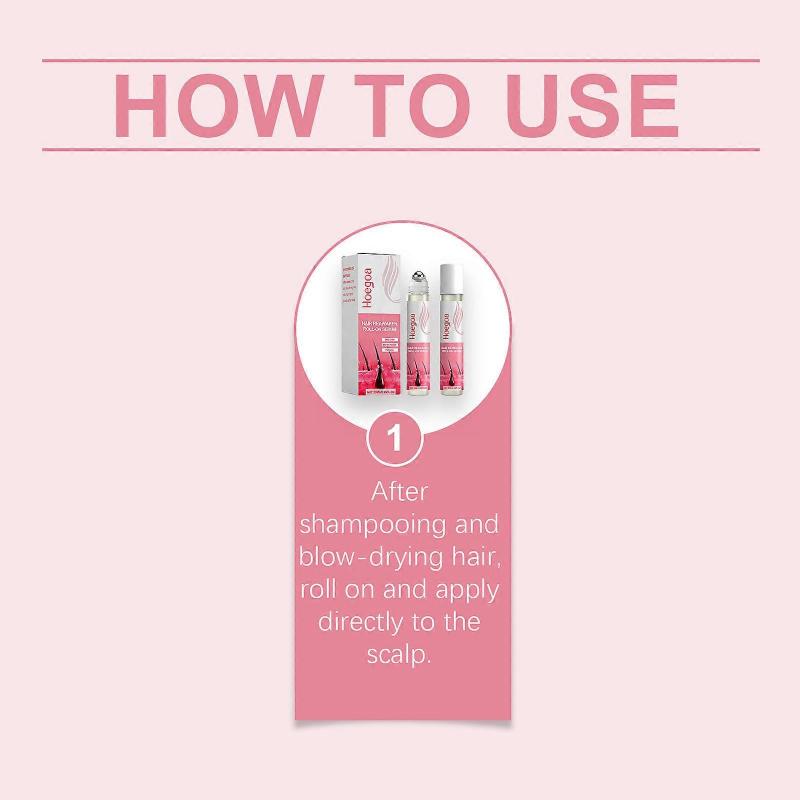 Advanced Hair growth Roll-On Serum,Hair Growth Serum Roll On 28 ml, Thicker & Stronger Hair