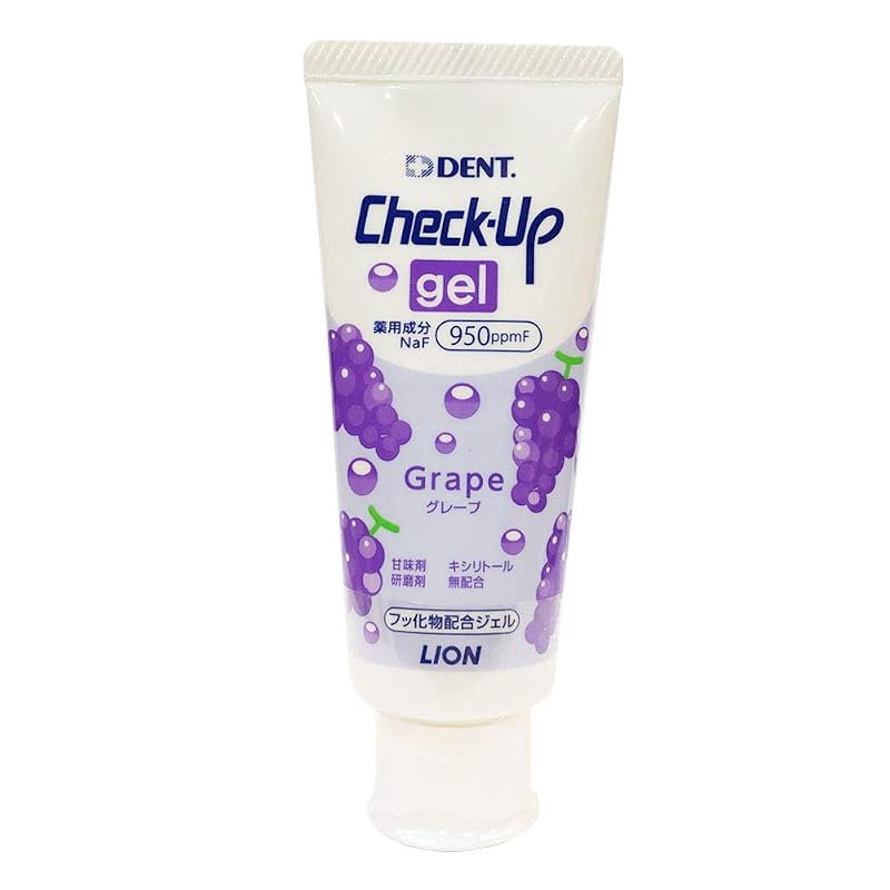 LION Dental Materials Check-Up Gel Grape 60g