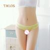 Sexy See-through Floral Lace G-String Women's Underwear Panties Solid Color Thong Comfortable