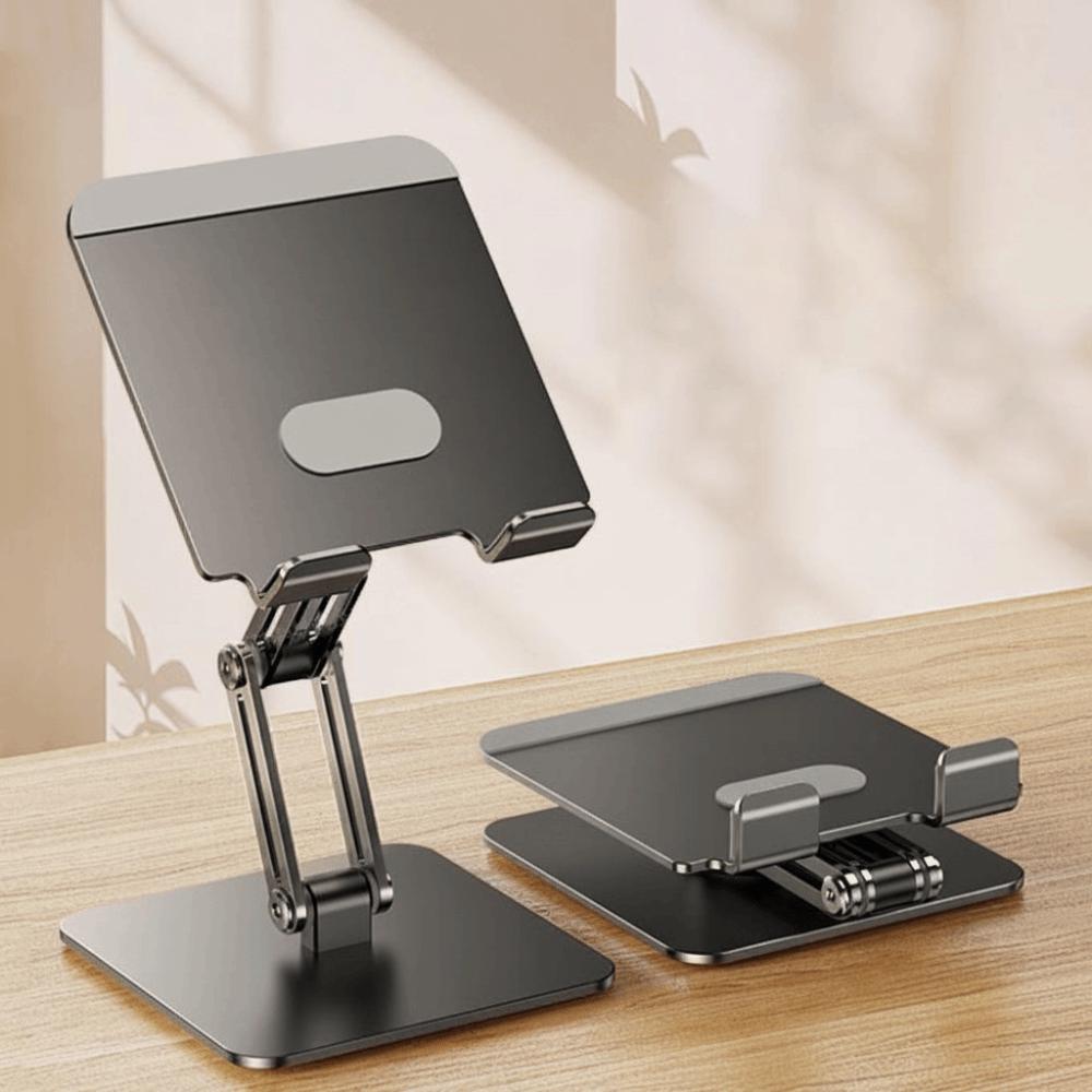 Metal Frame Foldable Tablet Stand Rotatable Tablet Phone Bracket  Desk Holder