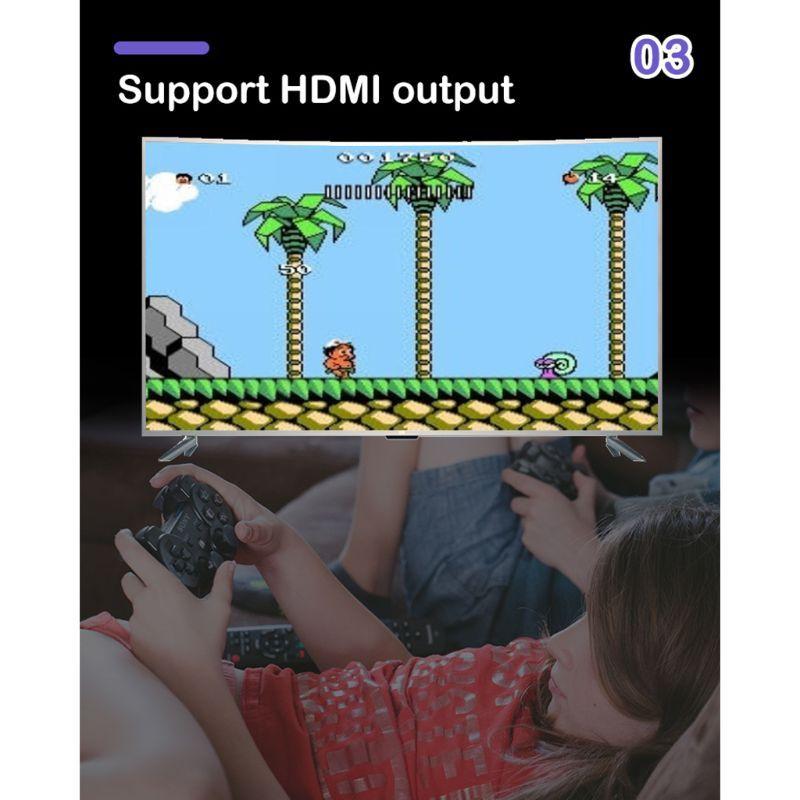 Satın alın SNES HD TV Video Game Console Builtin 821 Games Dual