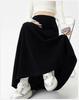 Maternity A-line Pleated Skirt - Spring/Autumn Style, Long Skirt for Short Stature, 2026 Collection