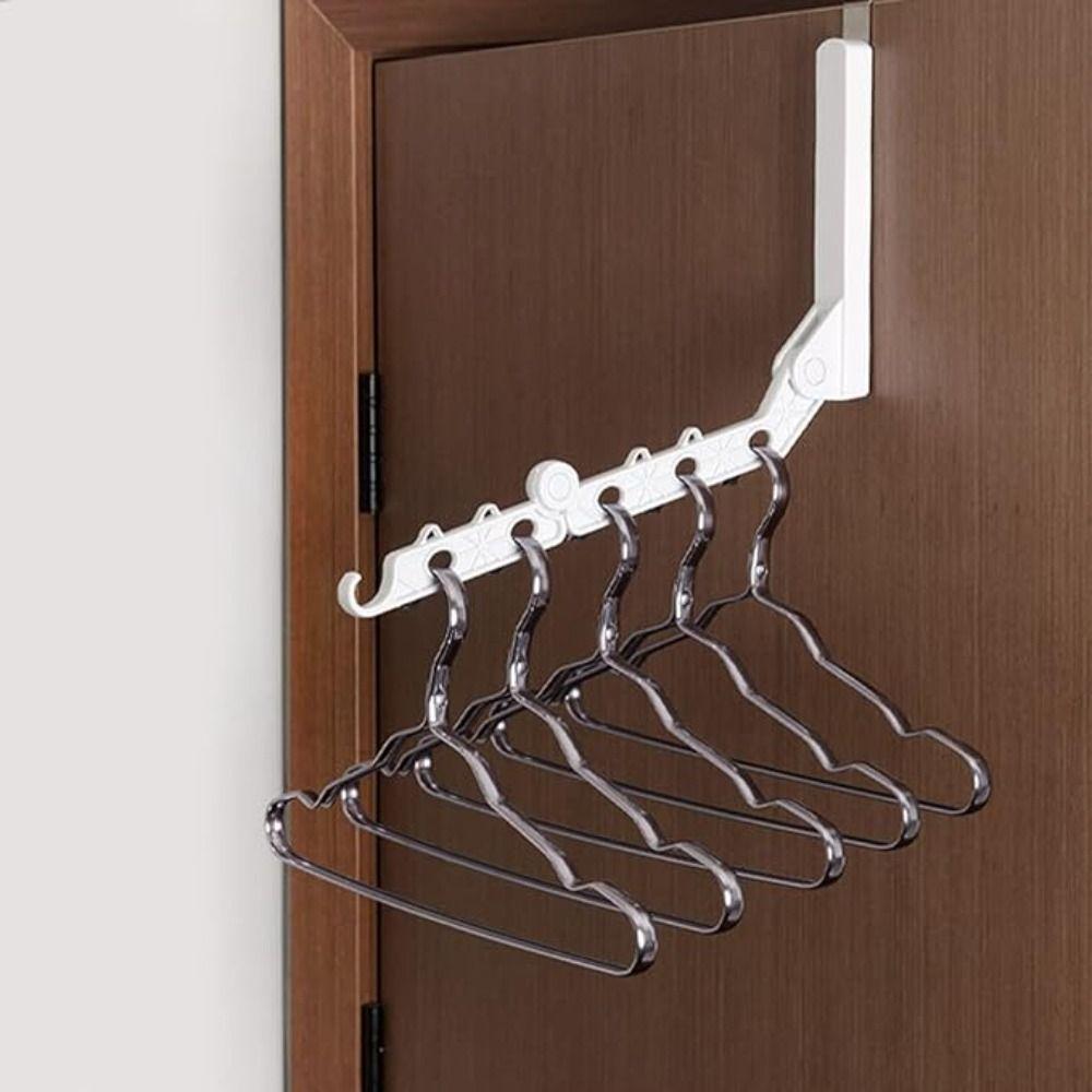 Retractable Clothes Hanger Rack Space Saving Towel Coat Hook New Towel Hanger Bathroom