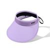 Spring and Summer Sunscreen Empty Top Hat, Children's Sunshade, Large Eaves, UV Protection, Travel Sun Hat, Show Your Face, Small Riding
