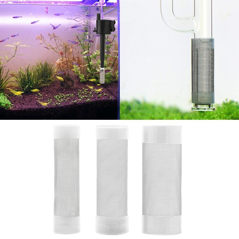 Fish Protective Mesh Cover Aquarium Inlet Filter Accessories Filter Guard 12/16/25mm Aquarium Trachea Stainless Steel