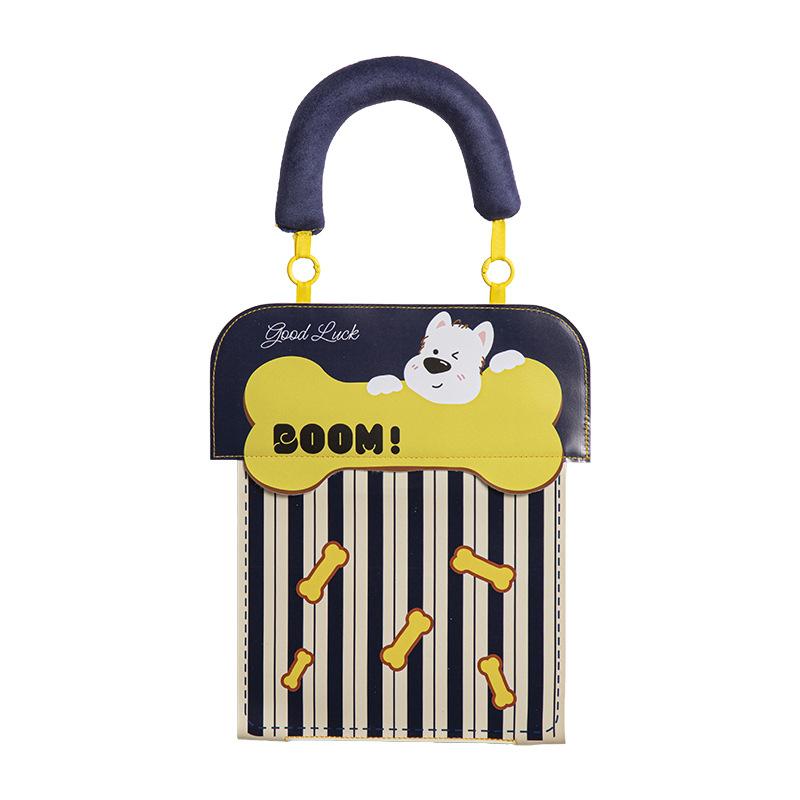 Cartoon Niedliche Hängende Taschentuchtasche Wasserdicht Wandmontierte Gesichts-Handtuch-Rollenpapierbox Toilettenpapier-Taschenabdeckung