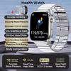 2026 NEW ECG Blood Oxygen Blood Pressure Temp Monitor Men Uric Acid Blood Fat Health Diagnosis HD Bluetooth Call Men Smart Watch