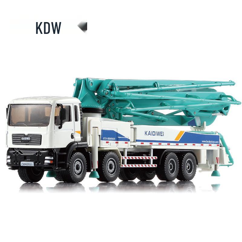 Kaidiewei Cement Pump Truck Toy - Kids Watering & Concrete Transport Vehicle Gift