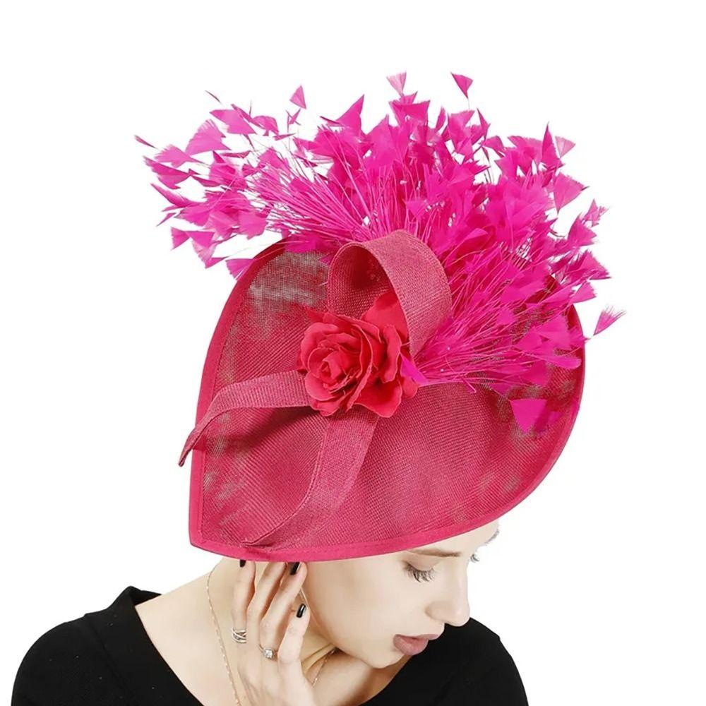 DIY Millinery Cocktail Headwear Wedding Flat Top Hat Embryo French Hat  Women Ladies