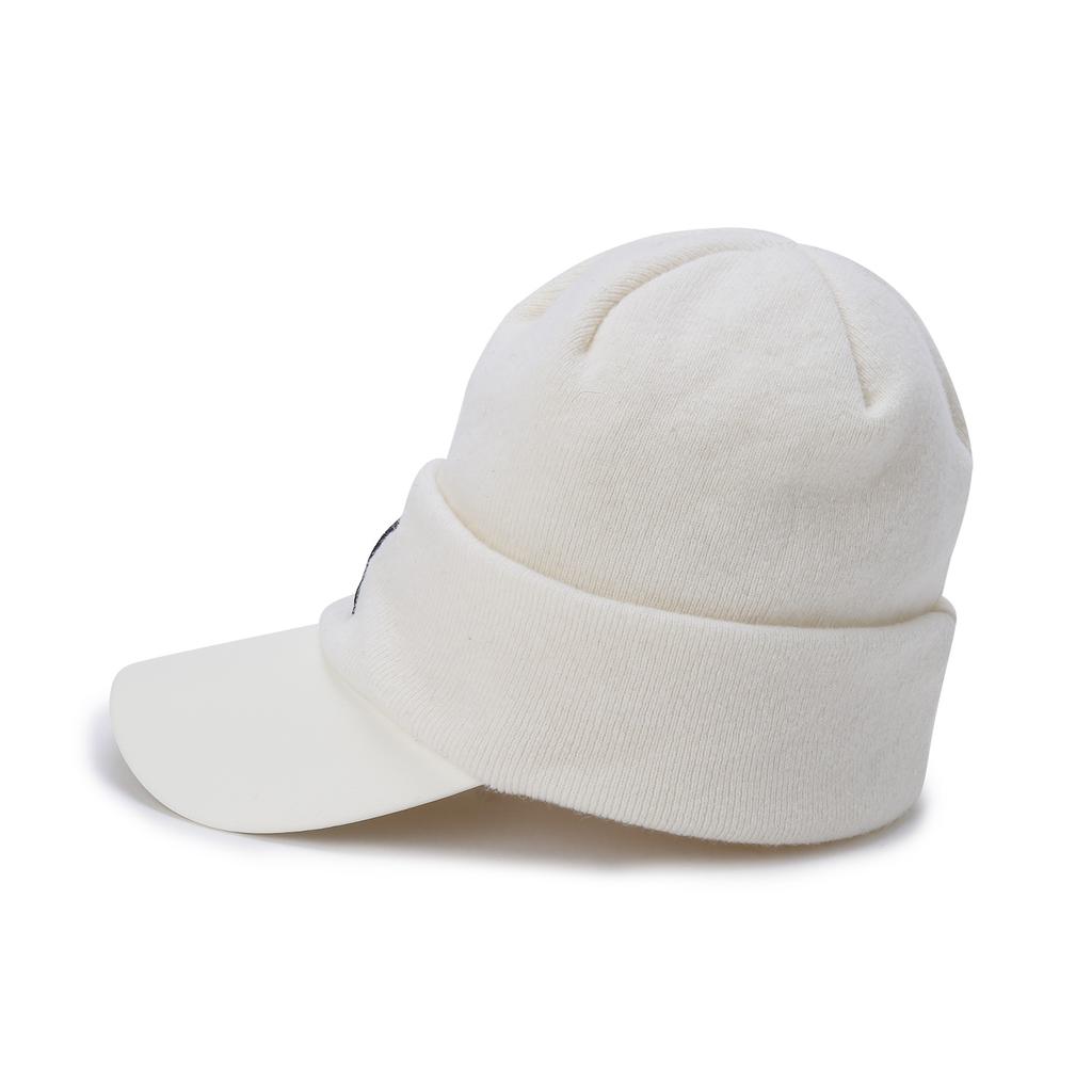 ANEW GOLF (M) Simple Wool Knit Cap_Wh