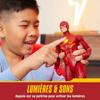 Figurine Interactive The Flash Deluxe - Effets Sonores Et Lumineux - 30cm - SPIN MASTER - Pour Enfant Dès 4 Ans