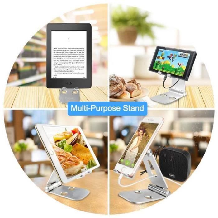 Handyhalterung - Glife - Glife00162 - Aluminium - Silber - GPS-Befestigung