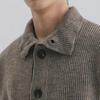 Yimeng Men's Winter High-End Long Sleeve Casual Knitted Sweater Jacket