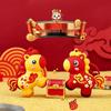 Twelve Zodiac Animal Keychain: Year of the Horse Pendant - Cute Cartoon Backpack Charm