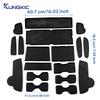 Door Groove Mat For Hyundai Santa Fe 2024 2025 Car Anti-slip Mat Rubber Gate Slot Pads Auto Hyundai Santa Fe Accessories 2024